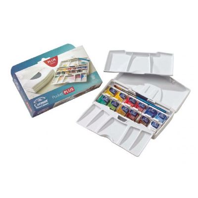 Winsor & Newton Cotman Watercolor Palette Pocket Set 12 Colors