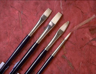 Princeton Good Natural Chinese Bristle Oil and Acrylic Brush Round 2 
