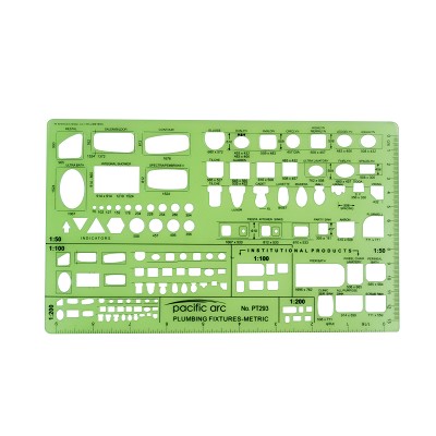 Template: Plumbing Fixtures Template 1/4' & 1/8' Scale 