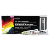 Golden Acrylics Modern Theory Color Mixing Set 